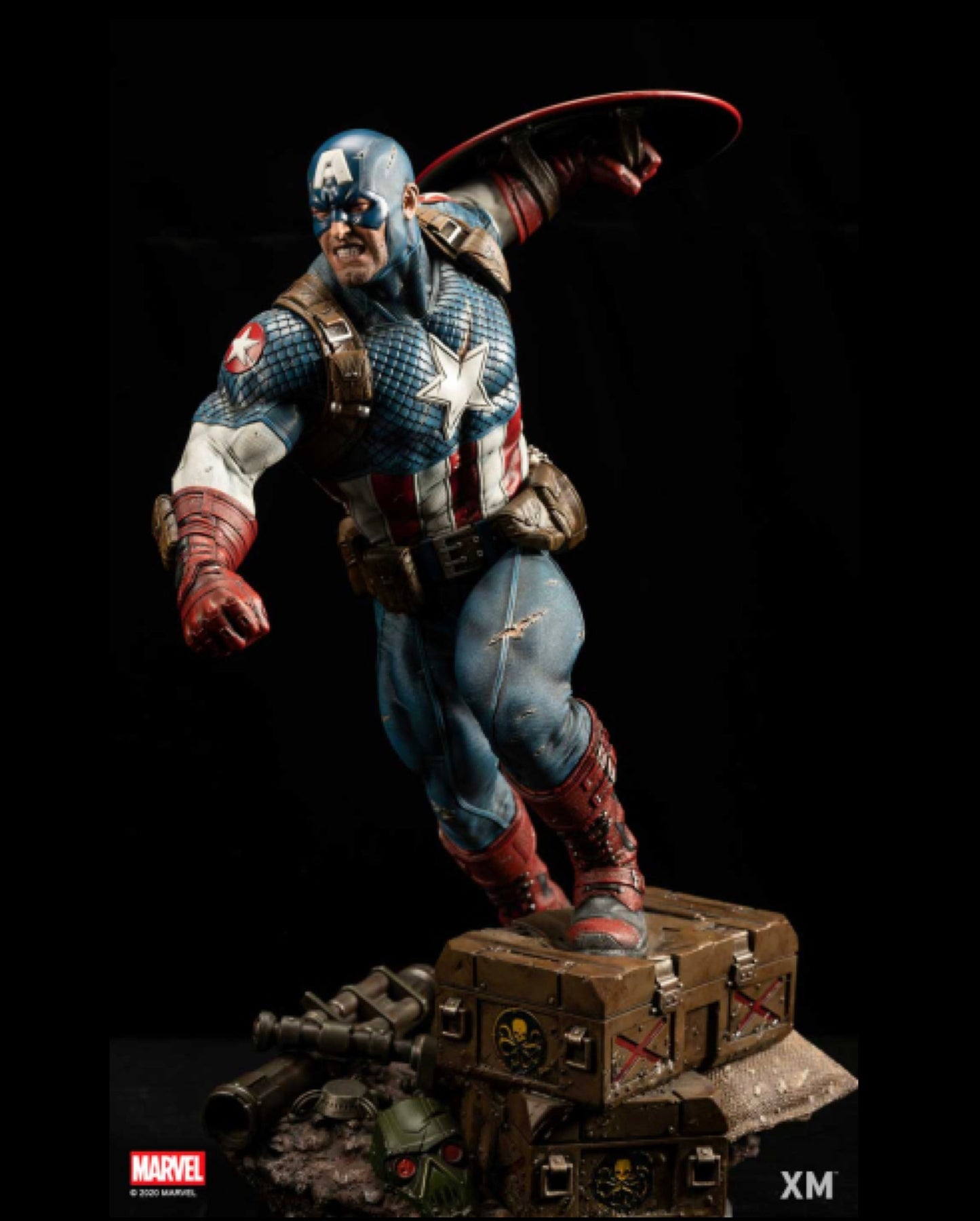 Ultimate CAPTAIN AMERICA  XM Studios Ver A 1/4 Premium Collectibles Statue