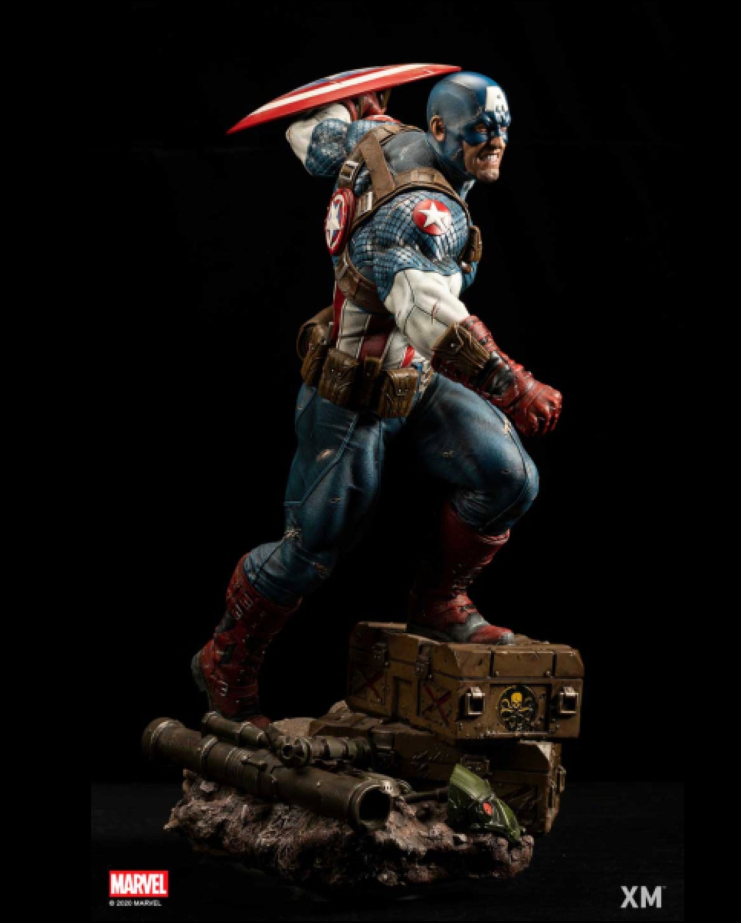 Ultimate CAPTAIN AMERICA  XM Studios Ver A 1/4 Premium Collectibles Statue